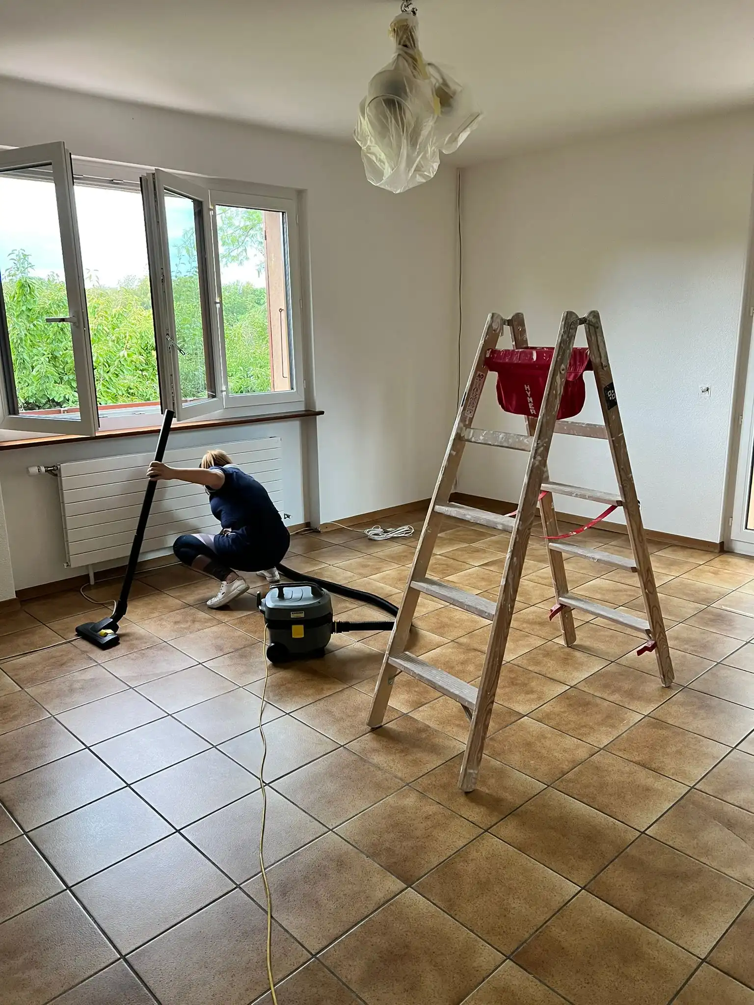 Nettoyage fin de chantier
