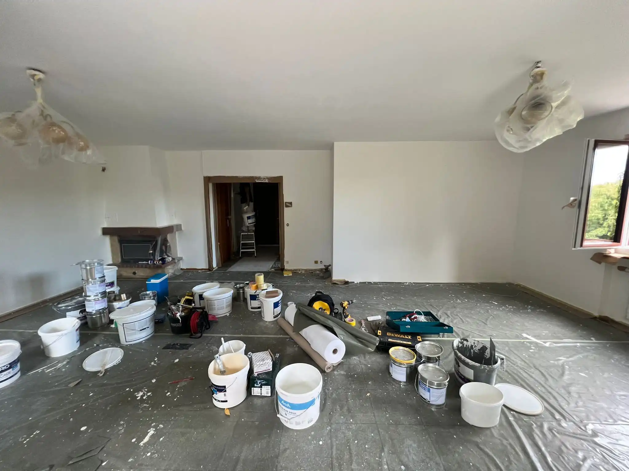 Peinture : préparation du chantier